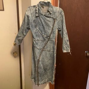 Denim coat/dress